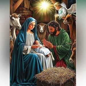 ✨NIP Nativity Diamond Art🕊️